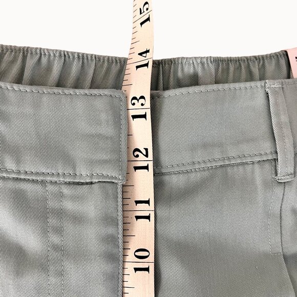 Croft & Barrow Womens Tapered Mid Rise Pants Size 16 Zapata Blue Relaxed Fit NWT - Picture 16 of 16